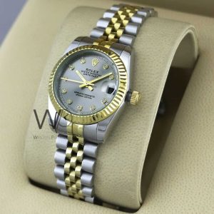 ROLEX WATCH GRAY WITH STAINLESS STEEL BELT | Watches Prime