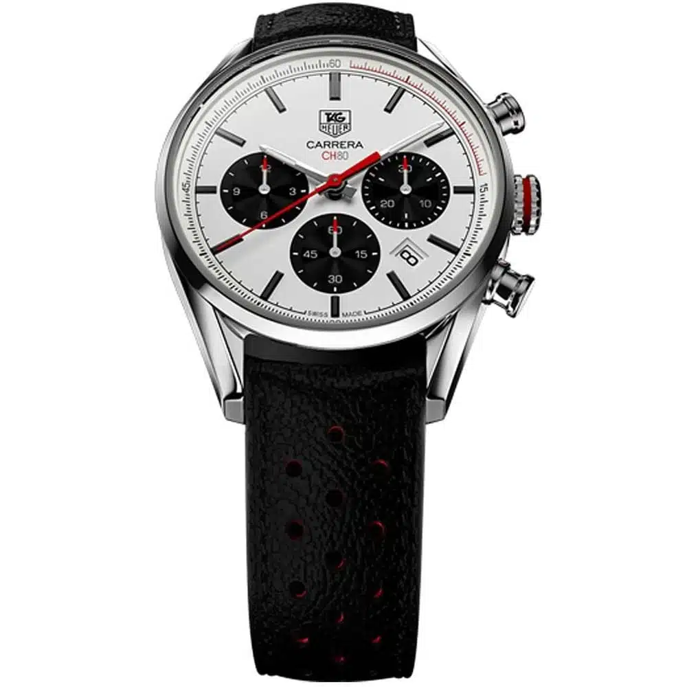 TAG Heuer Chronograph Men's Watch WhitDial | Watches Prime TAG Heuer Chronograph Men's Watch WhitDial | Watches Prime
