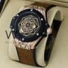 HUBLOT WATCH BLACK WITH RUBBER HAVANA BELT | Watches Prime HUBLOT WATCH BLACK WITH RUBBER HAVANA BELT | Watches Prime