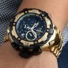 Invicta Chronograph Men's Watch black dial | Watches Prime Invicta Chronograph Men's Watch black dial | Watches Prime