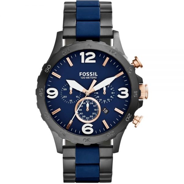 Fossil JR1494 Chronograph Blue Men's Watch | Watches Prime