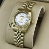 ROLEX WHITE WATCH STAINLESS STEEL GOLD BELT | Watches Prime ROLEX WHITE WATCH STAINLESS STEEL GOLD BELT | Watches Prime