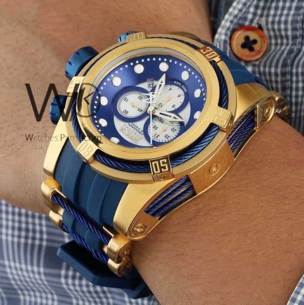 Invicta blue Rubber strap Men's Watch | Watches Prime