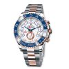 Rolex watch white with stainless steelbelt