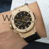 HUBLOT WATCH BLACK WITH RUBBER BLACK BELT | Watches Prime