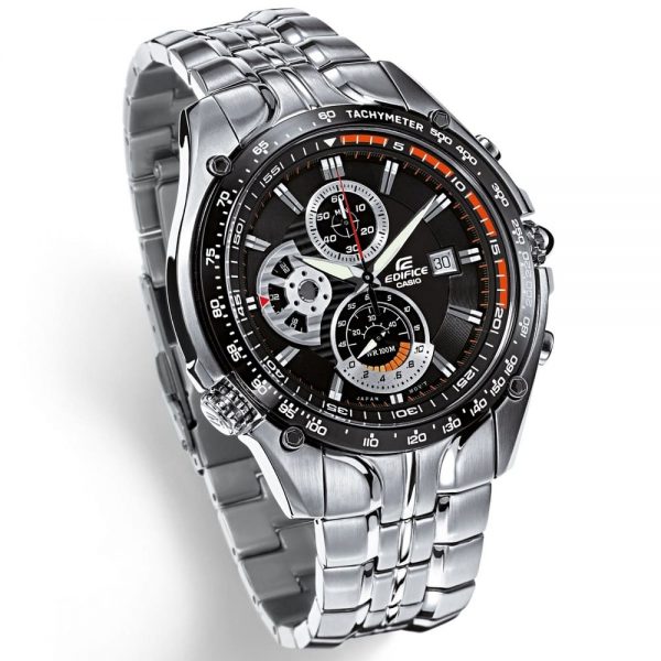 Casio Edifice Chronograph Black Men's Watch | Watches Prime