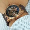 Roger Dubuis Brown Leather Belt Men's Watch| Watches Prime Roger Dubuis Brown Leather Belt Men's Watch| Watches Prime