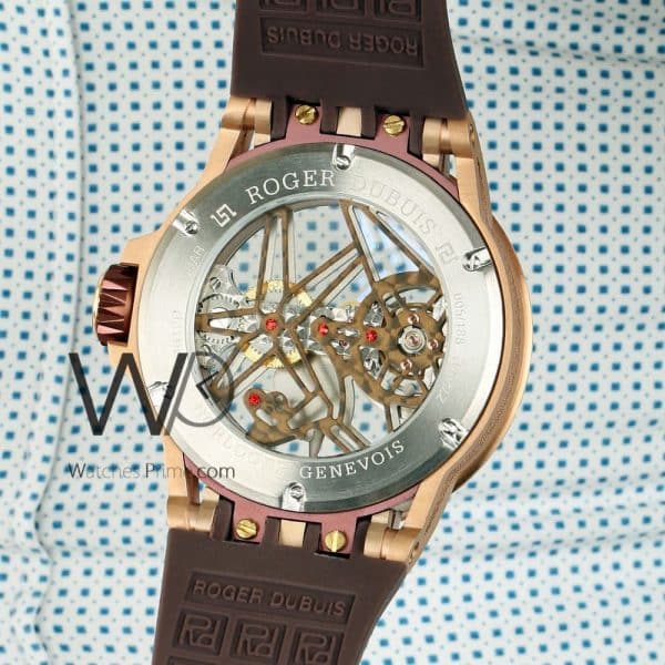 Roger Dubuis Brown Leather Belt Men's Watch| Watches Prime