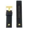 Diesel Leather Watch Strap Black | Watches Prime