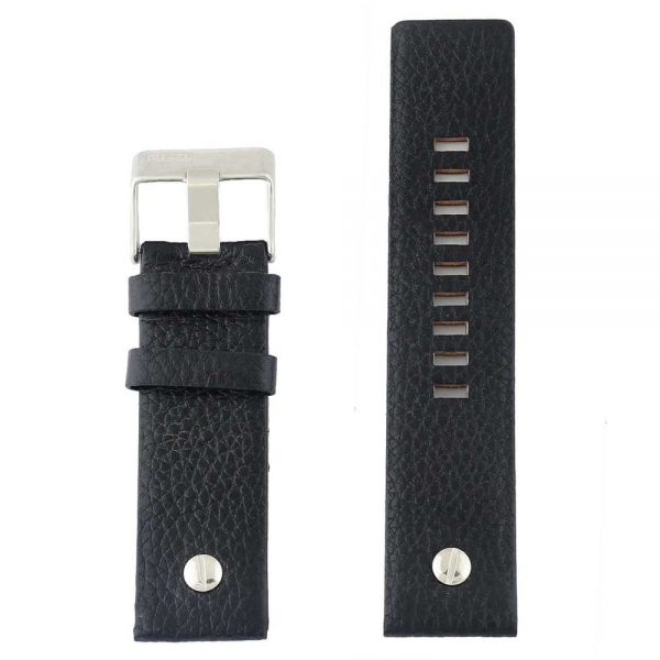 Diesel Black Watch Strap Leather | Watches Prime