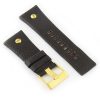 Dieselbrown leather watch strap