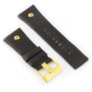 Diesel Brown Leather Watch Strap | Watches Prime   