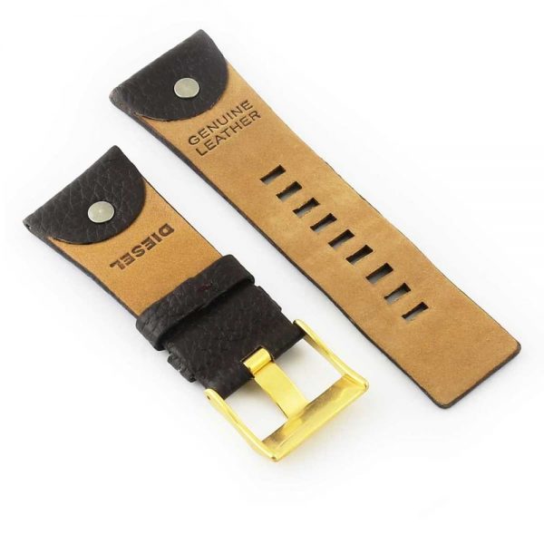 Diesel Brown Leather Watch Strap | Watches Prime