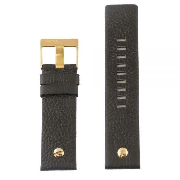 Diesel Leather Brown Watch Strap | Watches Prime
