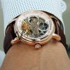 ساعة Patek Philippe سير بنى من الجلد الطبيعى | واتشز برايم