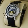 Patek Philippe Watch with a Timeless Black Leather Strap Design