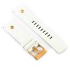 Dieselleather white watch strap