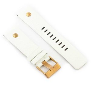 Diesel Leather White Watch Strap | Watches Prime