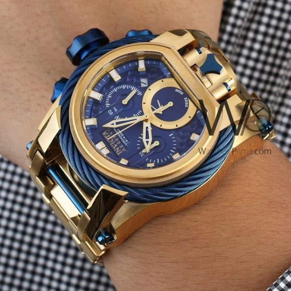Invicta Men's Watch Chronograph blue dial | Watches Prime