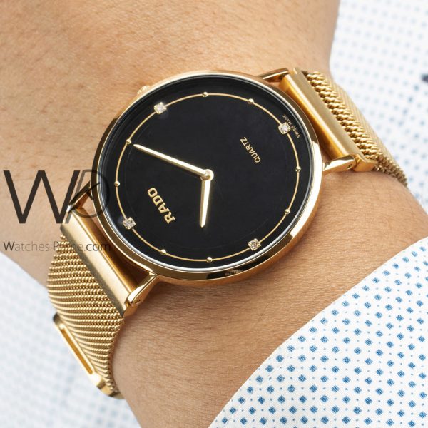 Rado Watch for Men with Black Dial | Watches Prime