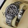 ساعه من rolex وسير فضى&اسود من المعدن | واتشز برايم ساعه من rolex وسير فضى&اسود من المعدن | واتشز برايم