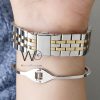 Michael Kors Chronograph Two tone Metal Belt | Watches Prime Michael Kors Chronograph Two tone Metal Belt | Watches Prime