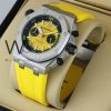 ساعه منِAudemars Piguet سير اصفر من المطاط | واتشز برايم