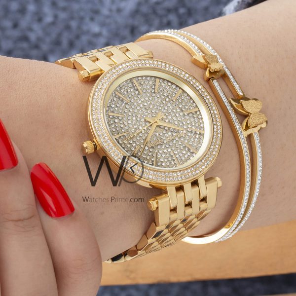 Michael Kors Women's Watch with Gold Dial | Watches Prime