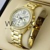 Michael Kors chronograph gold women’s watch for a lavish look