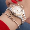 Michael Kors Chronograph Two tone Metal Belt | Watches Prime