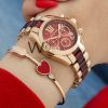 Michael Kors Chronograph Two tone Metal Belt | Watches Prime Michael Kors Chronograph Two tone Metal Belt | Watches Prime