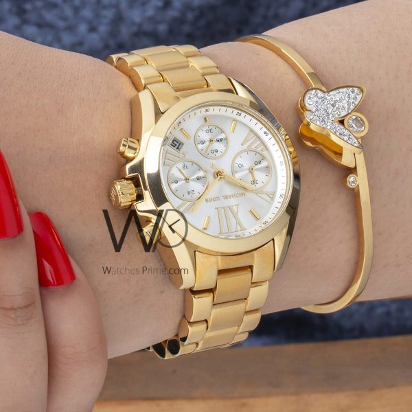 Michael Kors Chronograph White Women's Watch | Watches Prime