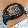 Richard Mille Automatic Black Rubber Strap | Watches Prime