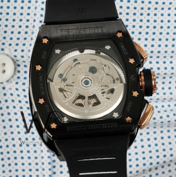 Richard Mille Automatic Black Rubber Strap | Watches Prime
