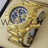 Invicta Chronograph gold strap Men's Watch | Watches Prime
