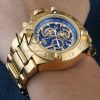 Invicta Chronograph gold strap Men's Watch | Watches Prime