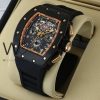 Richard Mille Automatic Black Rubber Strap | Watches Prime