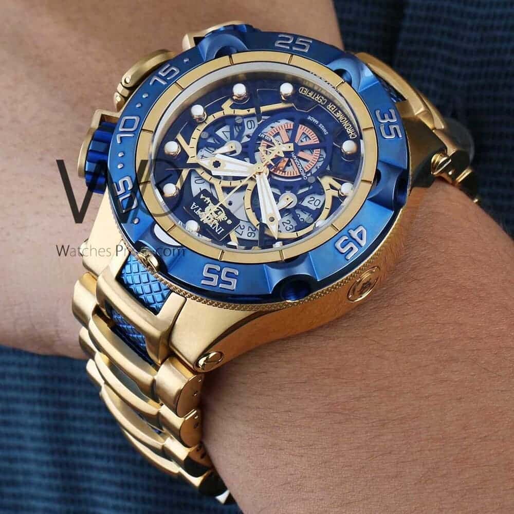 Invicta two discount tone men's watch