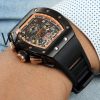 Richard Mille Automatic Black Rubber Strap | Watches Prime