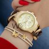 Michael Kors Chronograph Two tone Metal Belt | Watches Prime