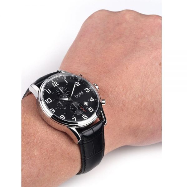 Hugo Boss Men's Watch Aeroliner 1512448 | Watches Prime