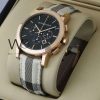 Burberry Watch Multicolored Leather Belt | Watches Prime Burberry Watch Multicolored Leather Belt | Watches Prime
