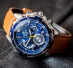 Casio Edifice Chronograph Blue Men's Watch | Watches Prime