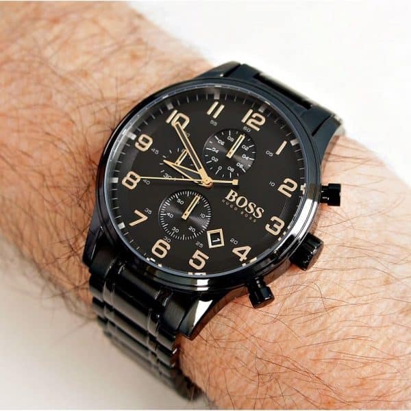 Hugo Boss Men's Watch Aeroliner 1513275 | Watches Prime