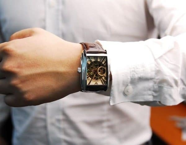 ساعة امبوريو ارماني رجالي ميكانيكو AR4230 | واتشز برايم