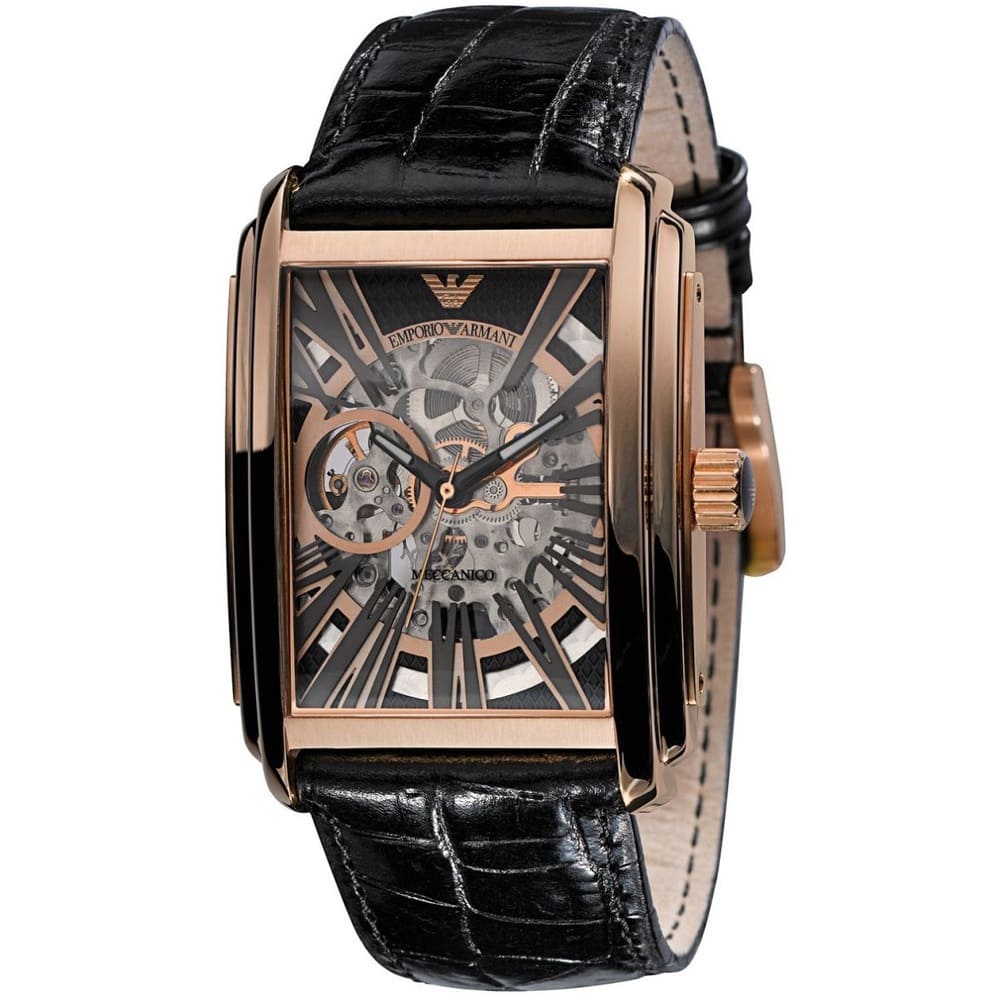 Emporio Armani Watch Meccanico AR4233 | Watches Prime