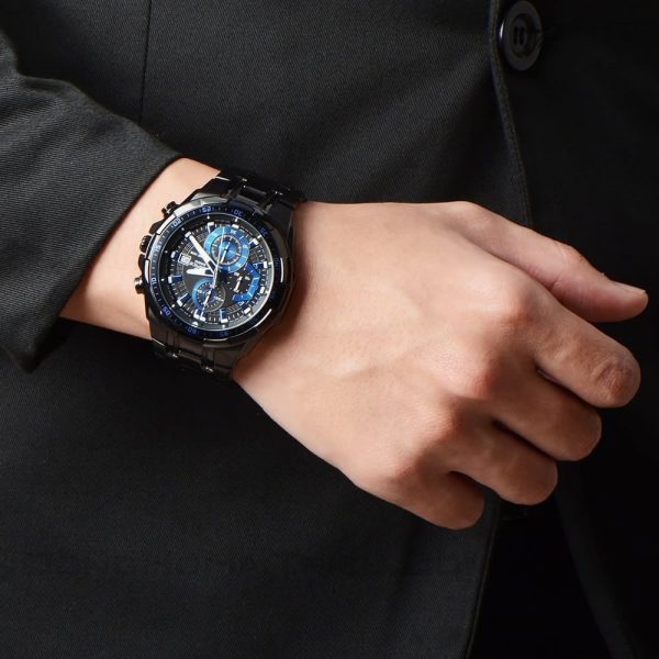Casio Edifice Chronograph Black Men's Watch | Watches Prime