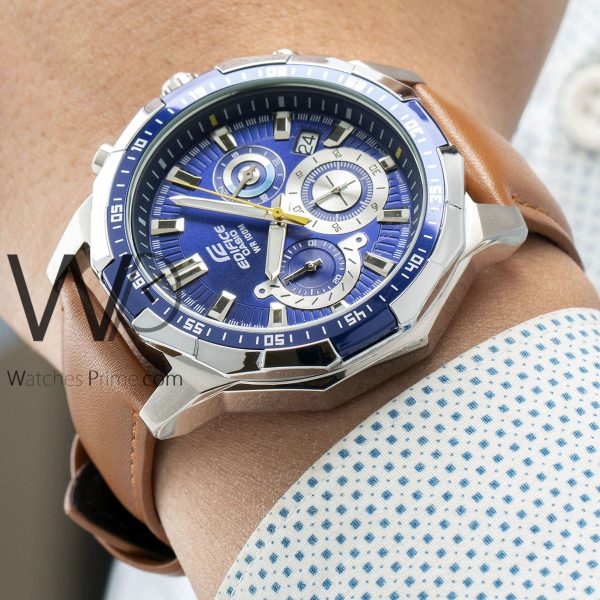 Casio Edifice Chronograph Blue Men's Watch | Watches Prime
