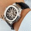 ساعة من Patek Philippe سير اسود من الجلد طبيعى | واتشز برايم ساعة من Patek Philippe سير اسود من الجلد طبيعى | واتشز برايم