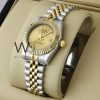 Rolex watch golden wit golden and silver belt